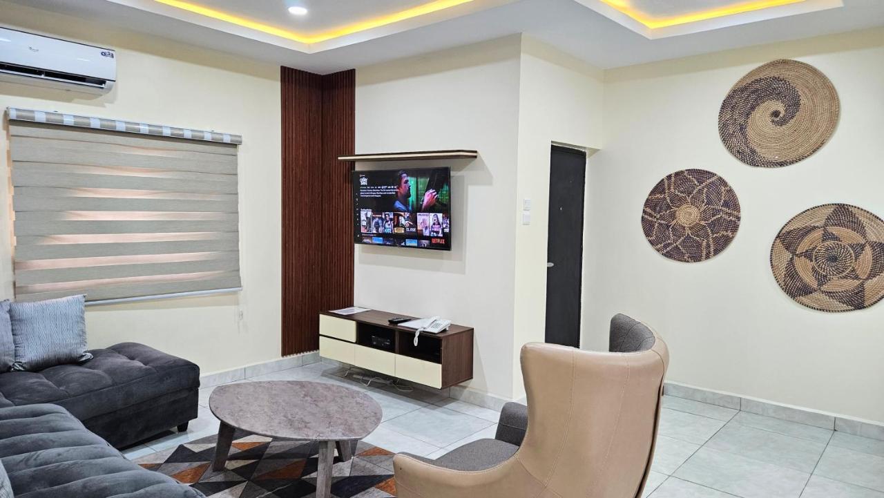 Ferienwohnung The Leneade Abuja Exterior foto