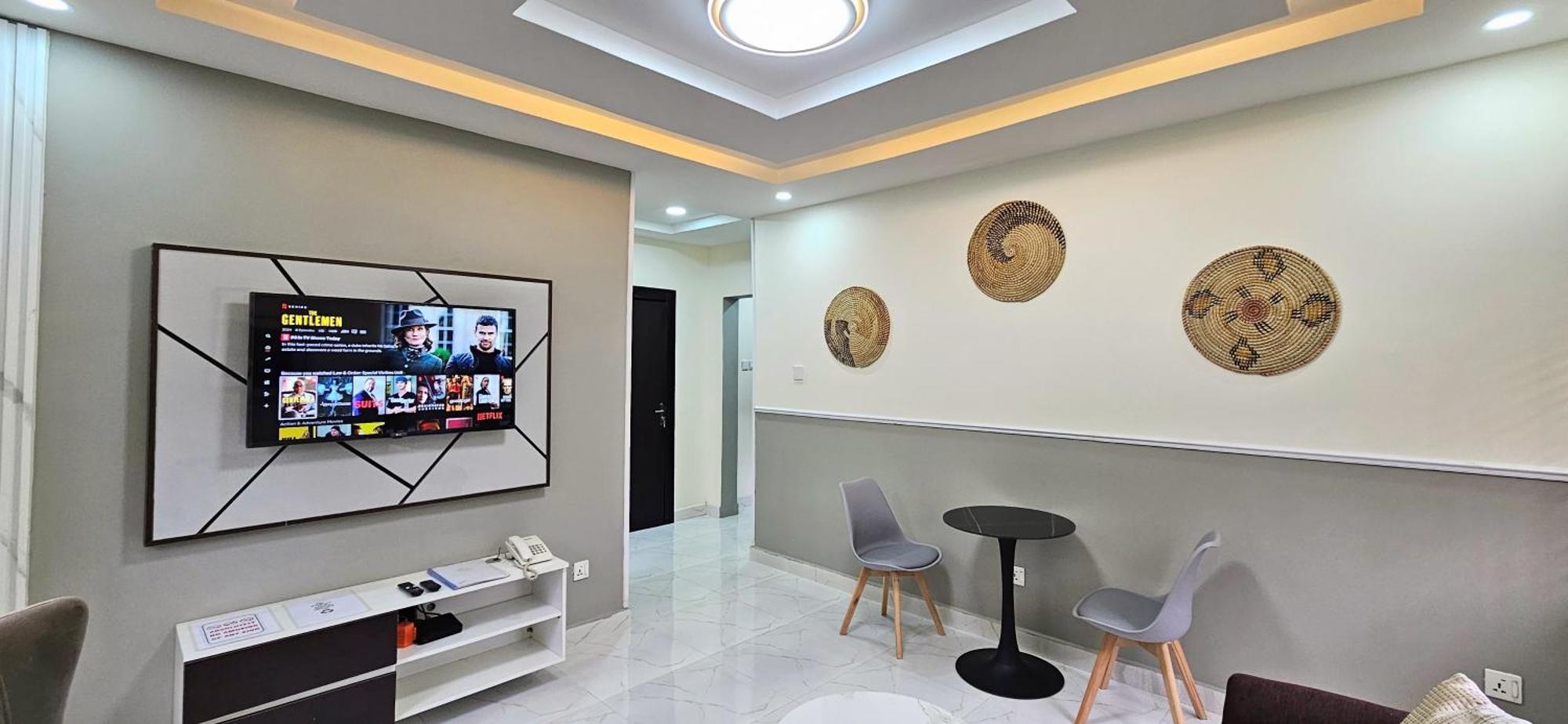 Ferienwohnung The Leneade Abuja Exterior foto