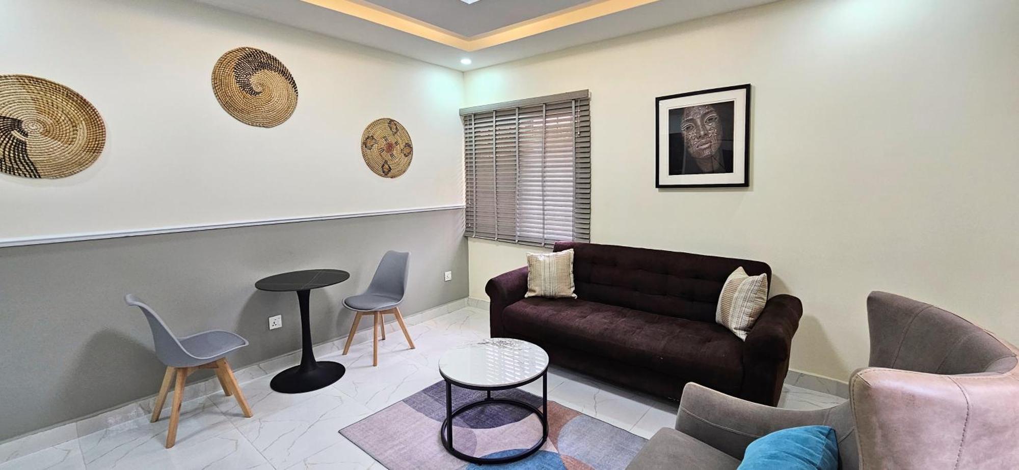 Ferienwohnung The Leneade Abuja Exterior foto
