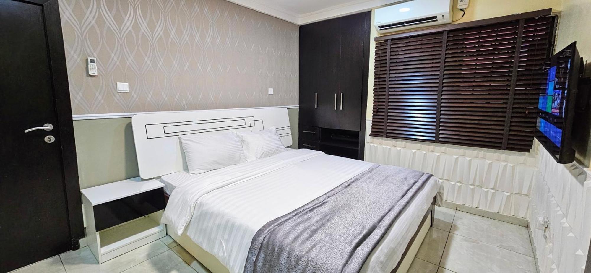 Ferienwohnung The Leneade Abuja Exterior foto
