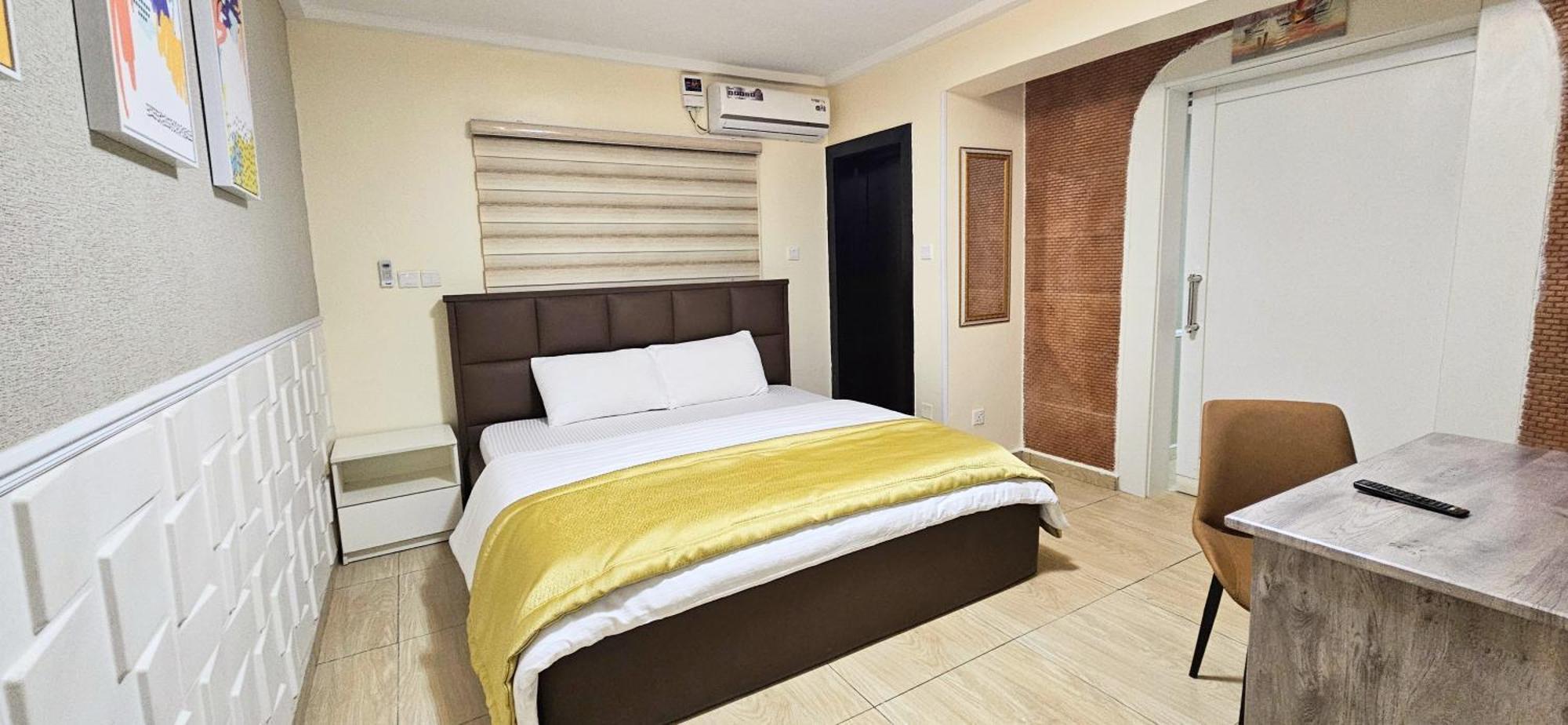 Ferienwohnung The Leneade Abuja Exterior foto