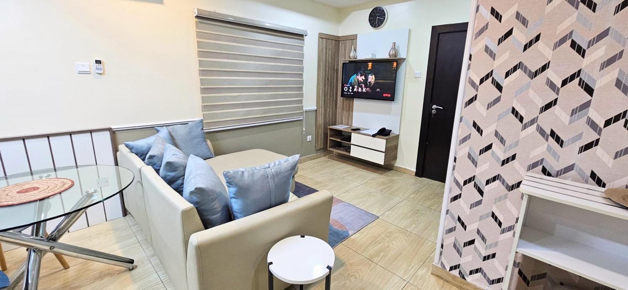 Ferienwohnung The Leneade Abuja Exterior foto